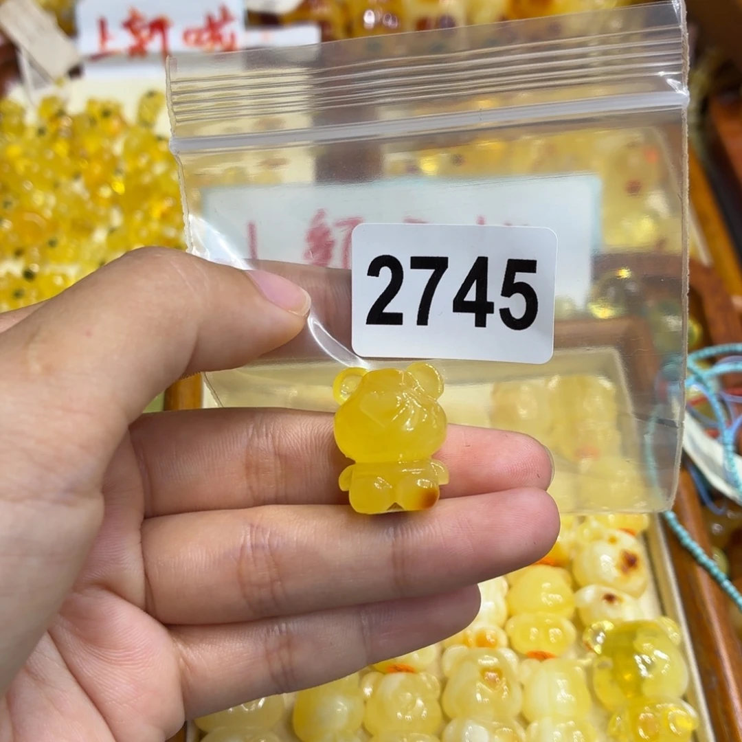 v***琥珀未镶嵌珠宝奇石