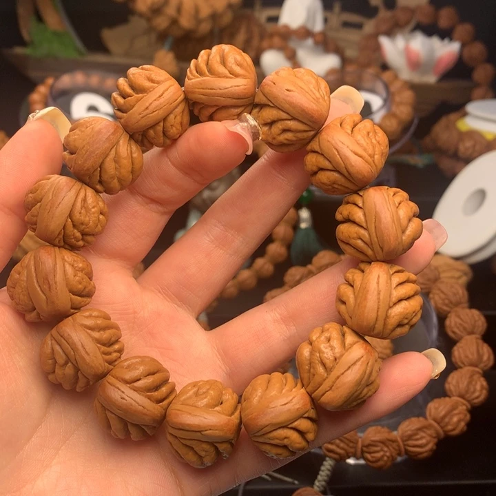 桃核吊坠姐*环野生豹子头21.尺寸