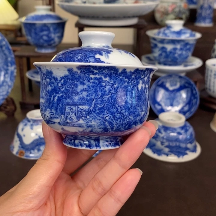 郑***）景德镇陶瓷手工手绘