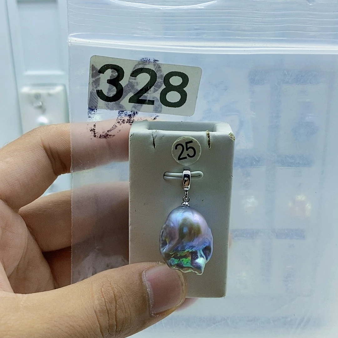 颈饰合金淡水珍珠