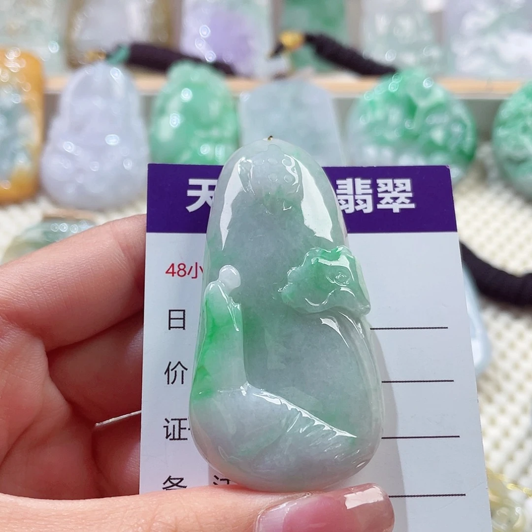 颈饰未镶嵌翡翠翡翠