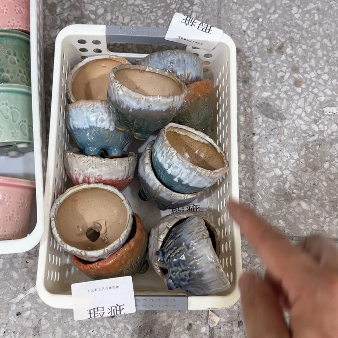 陶瓷多肉小花盆@@