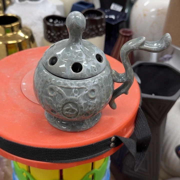 瓷片陶瓷工艺花瓶摆件