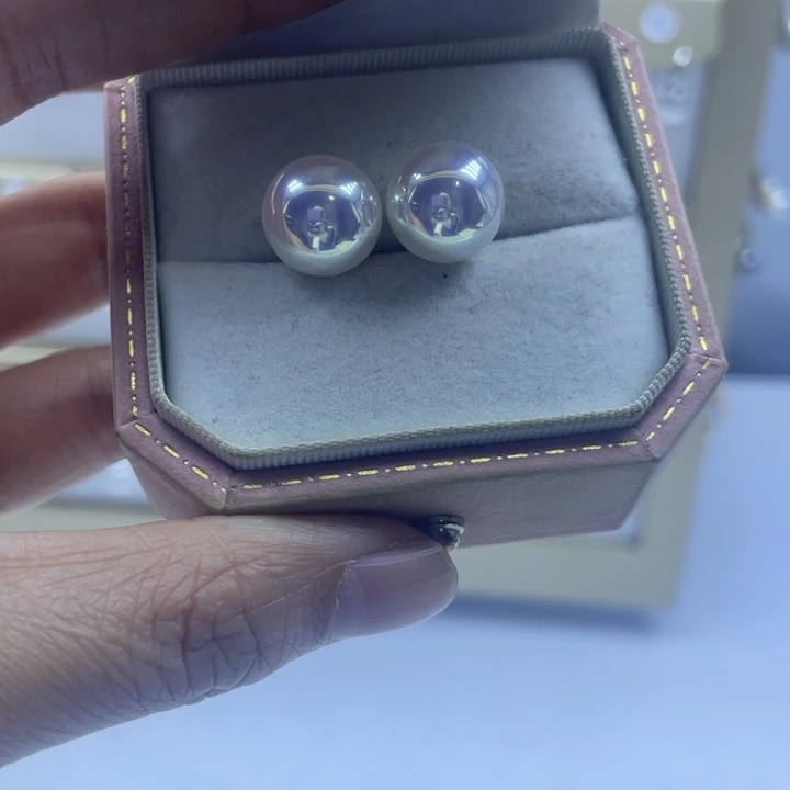 淡水珍珠未镶嵌耳饰