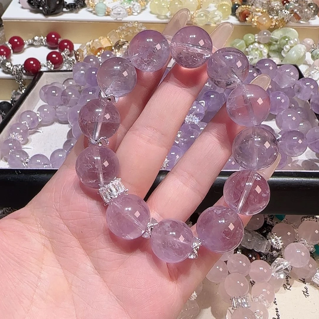 水晶手链未镶嵌吧