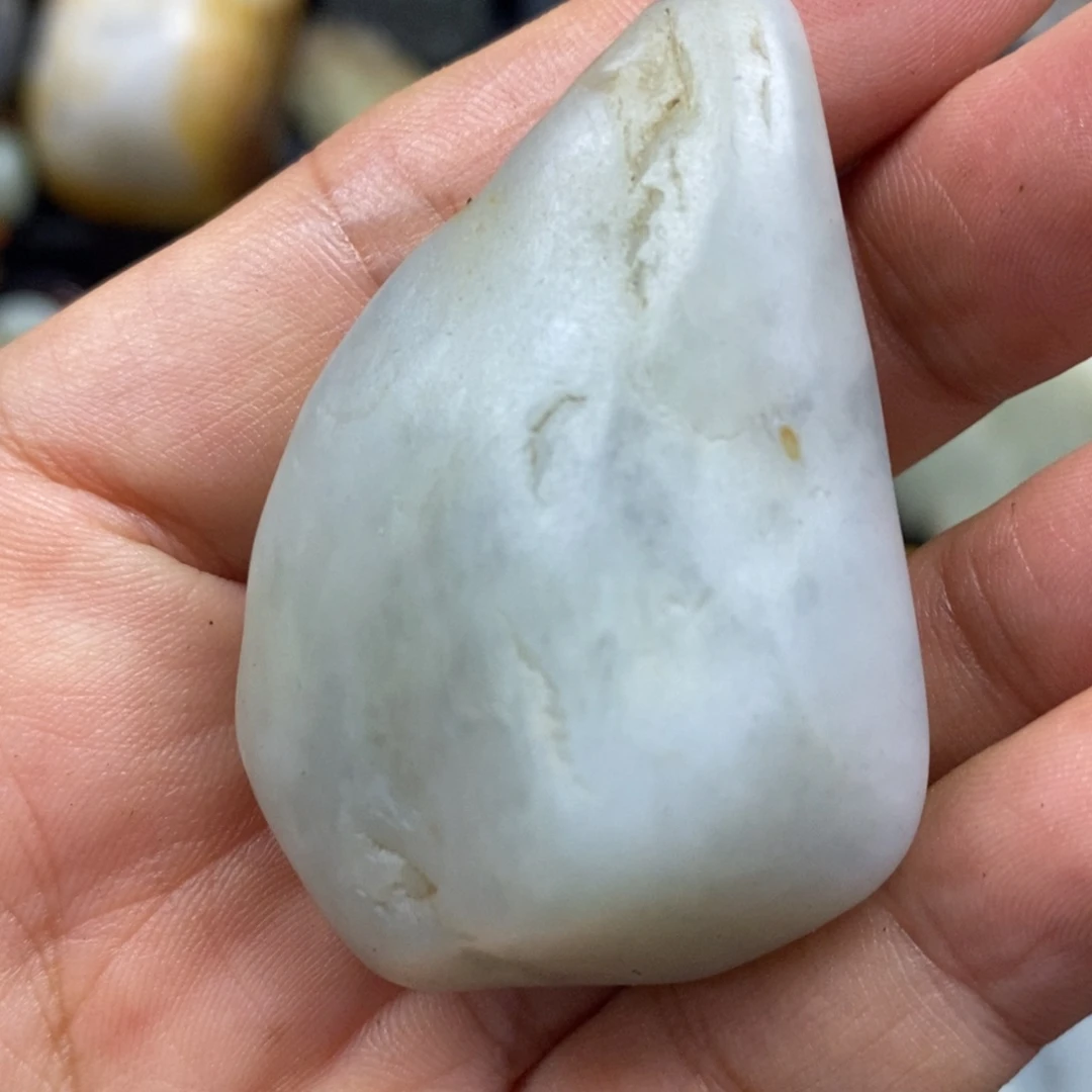 和田玉未镶嵌挂件4