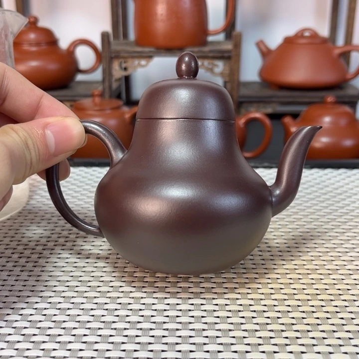 紫砂茶壶原矿紫砂手工制作
