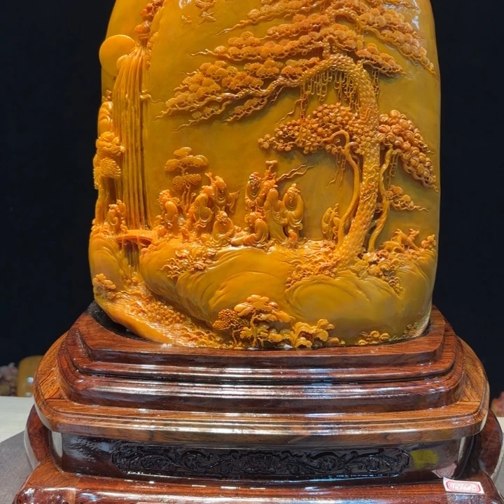 吴***铭寿山石寿山石摆件