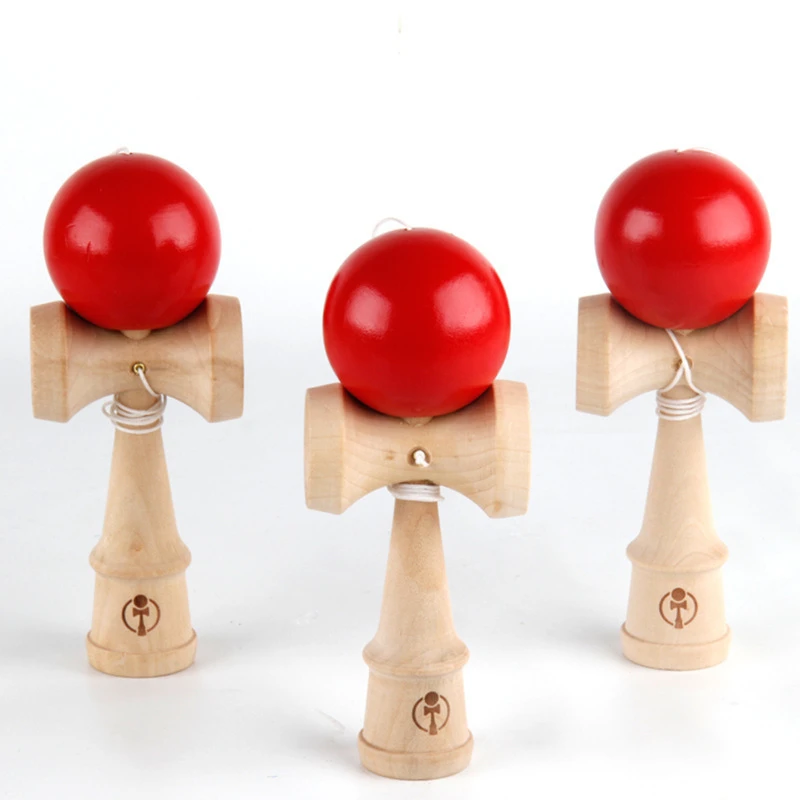 出口美国竞技比赛用榉木大号技巧球剑球剑玉多种颜色可选