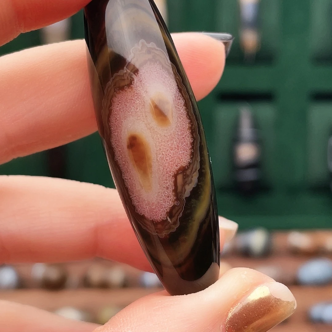 玛瑙/玉髓合金珠宝半成品