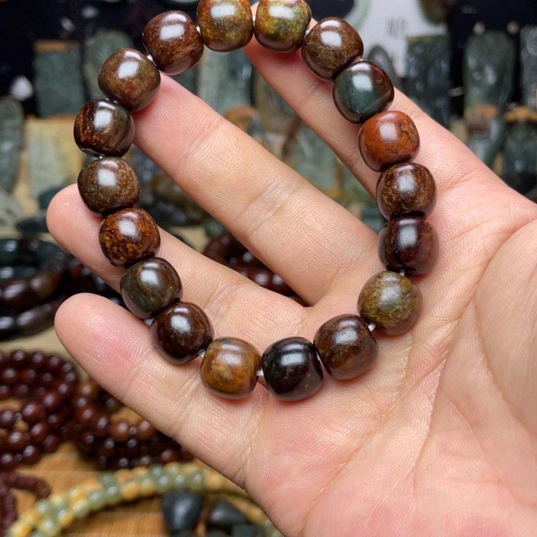 岫岩河磨玉（透闪石质玉）未镶嵌颈饰13×12福利