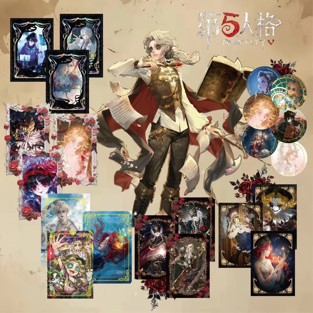 【夜玫暗影幻梦+3】第五人格精品亚克力色纸，一手停
