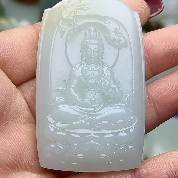 颈饰未镶嵌和田玉张*