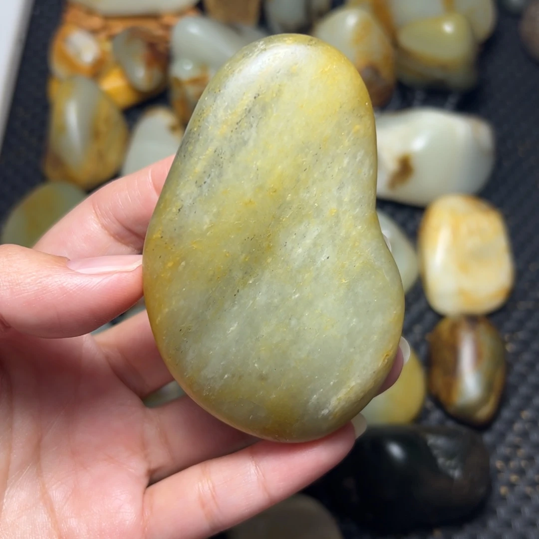 和田玉未镶嵌挂件A27