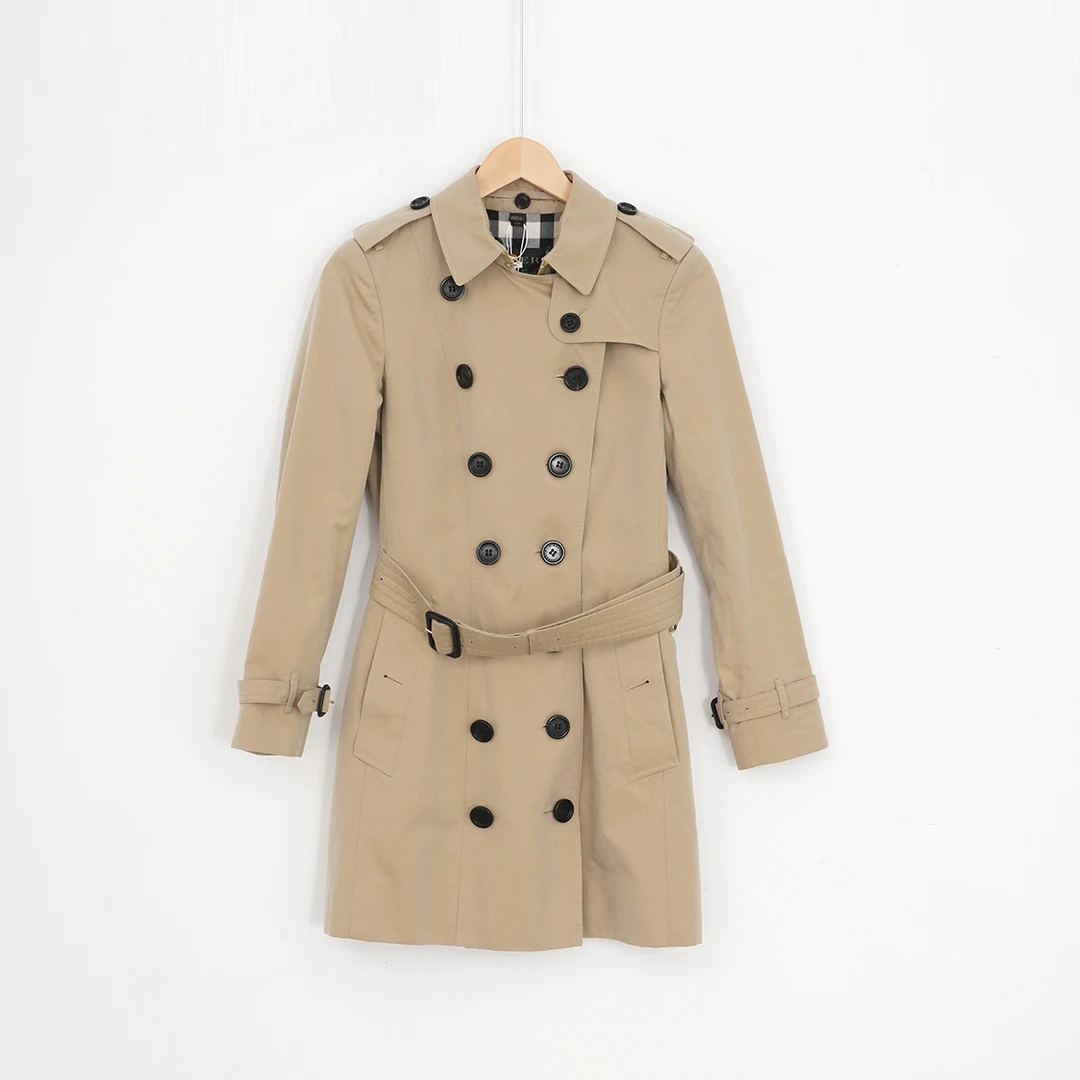 99新 BURBERRY/博柏利 棉/SC1213/风衣/38码