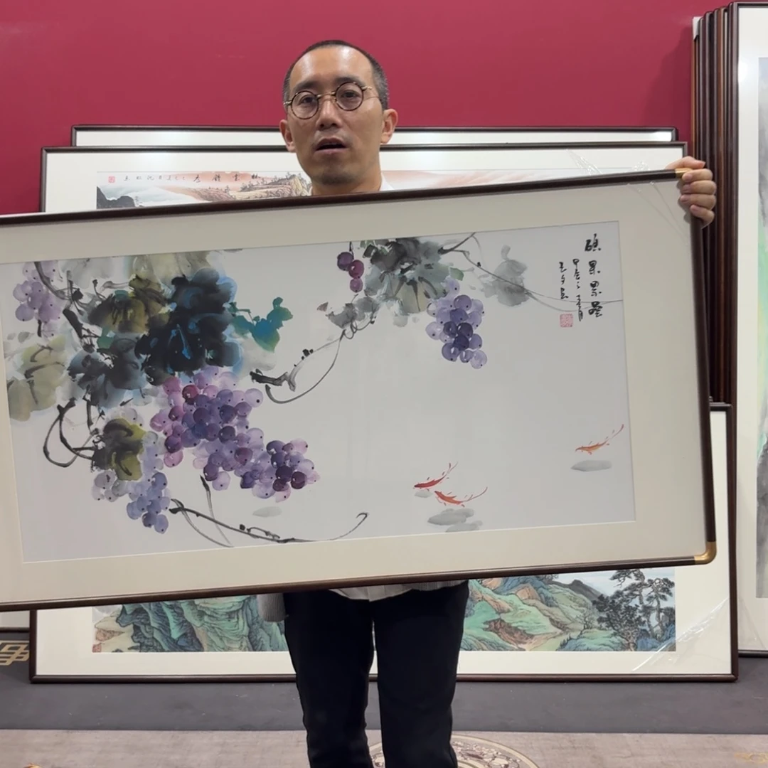 国画手绘作品120/60