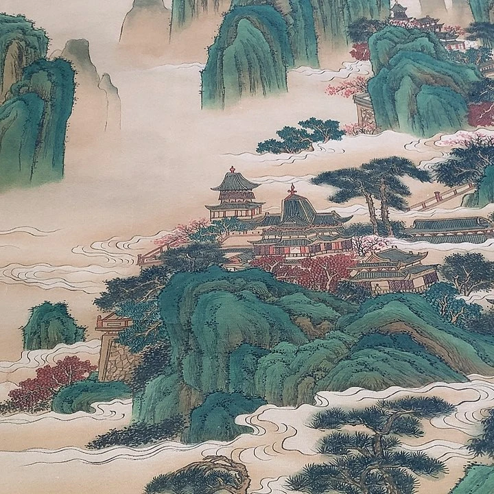 竖款装饰画装饰画