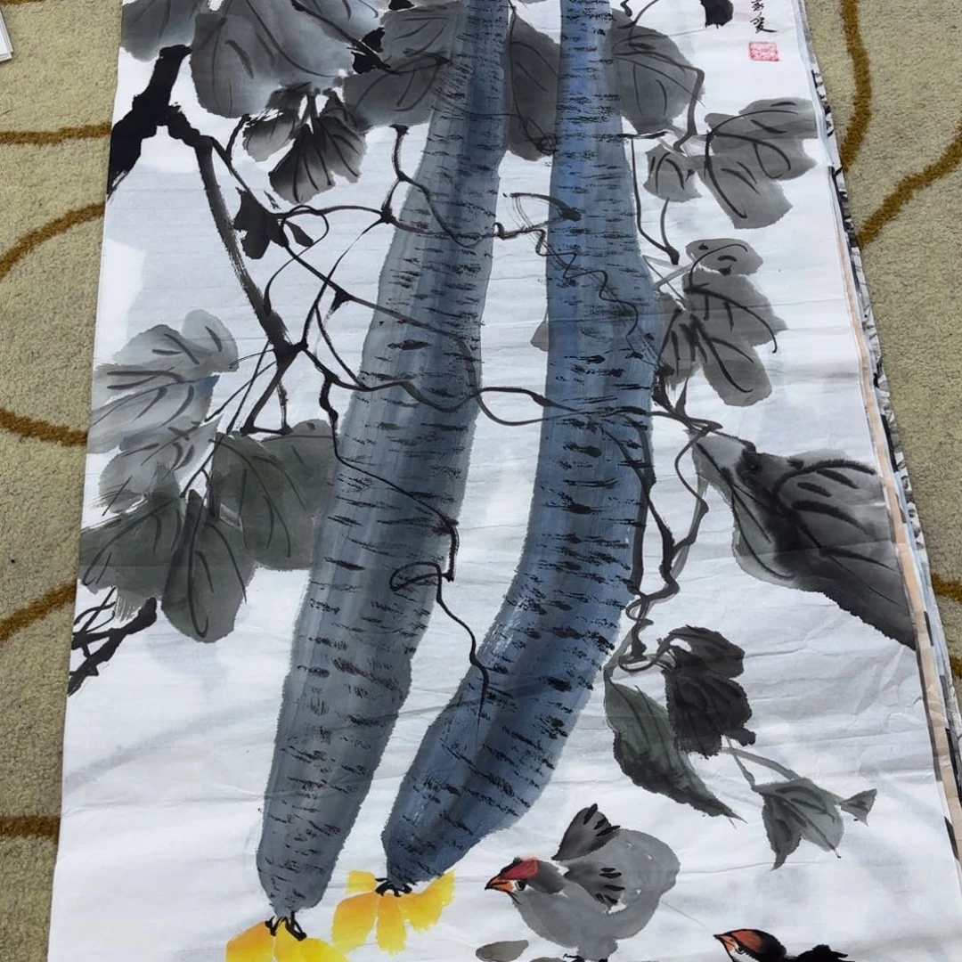 国画赵家爱老师作品刘