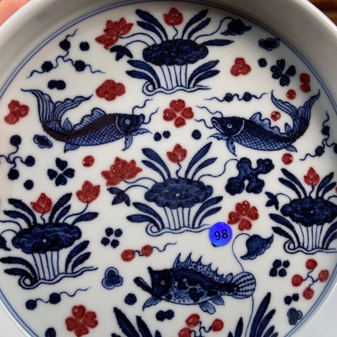 手绘现代茶具非古董