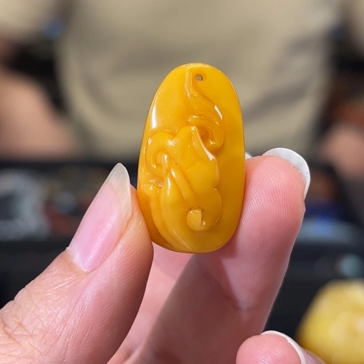 慢***慢未镶嵌颈饰蜜蜡蜜蜡