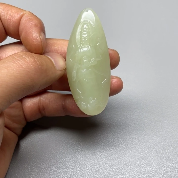 吊坠(不含链)未镶嵌和田玉戒****州