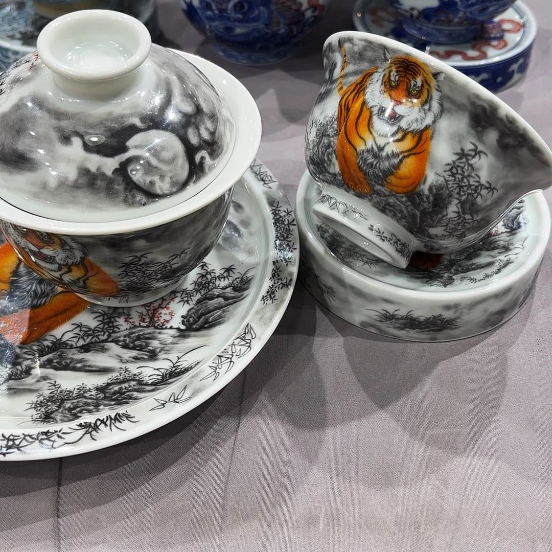 瓷片炸****z景德镇瓷器艺术