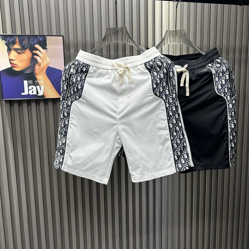 Npkp Couture官方正品/欧洲站夏季新品拼接沙滩裤简约轻奢字母欧