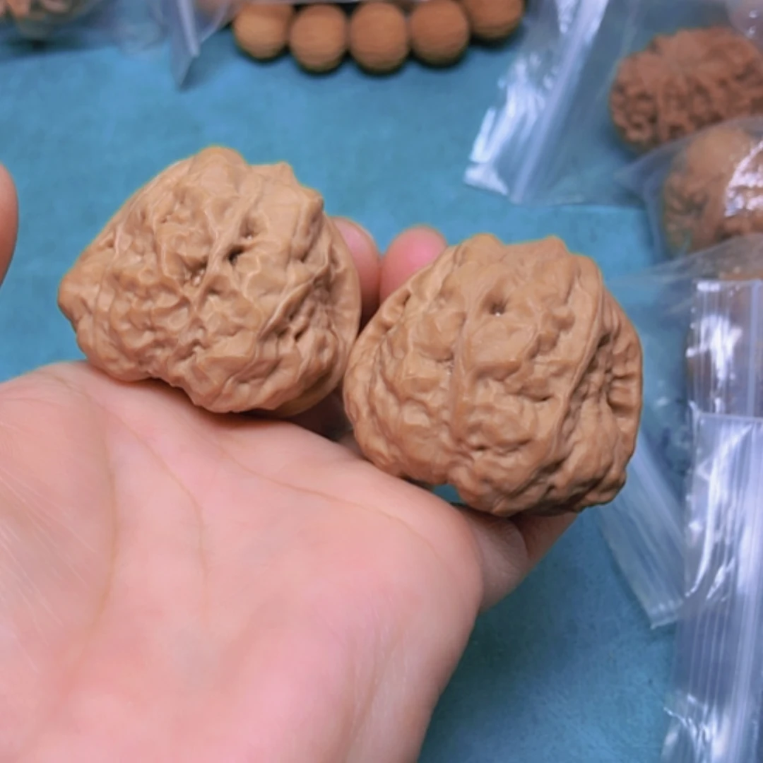 【闪购商品】摆件核桃42蛤蟆头有修