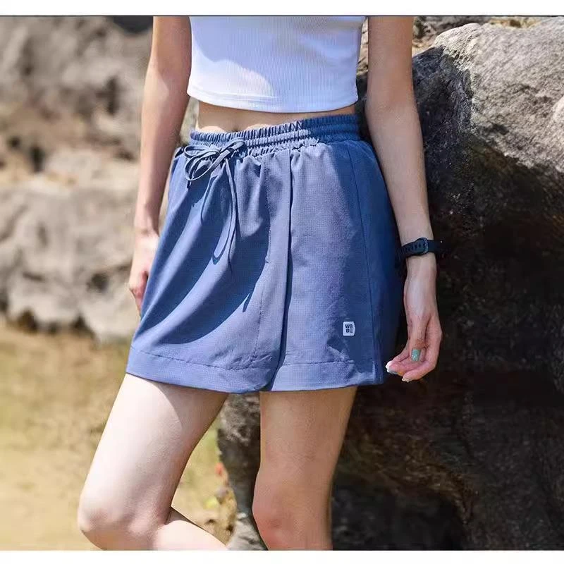 原野空间GRASS SPACE 户外冰丝凉感速干裤裙女夏透气假两层运动裙