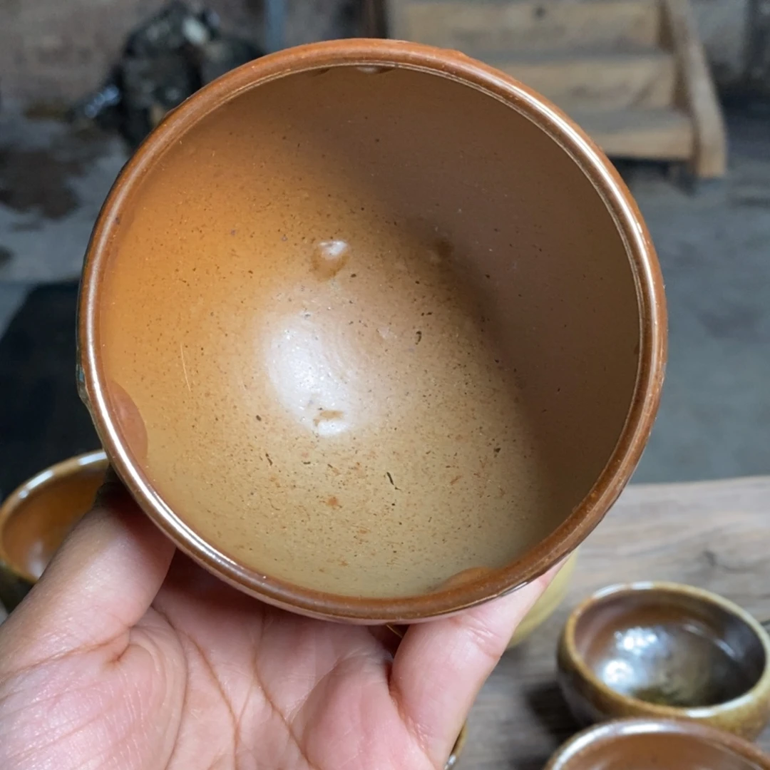 浪鬼柴烧 禅寂系列杯 鼓包