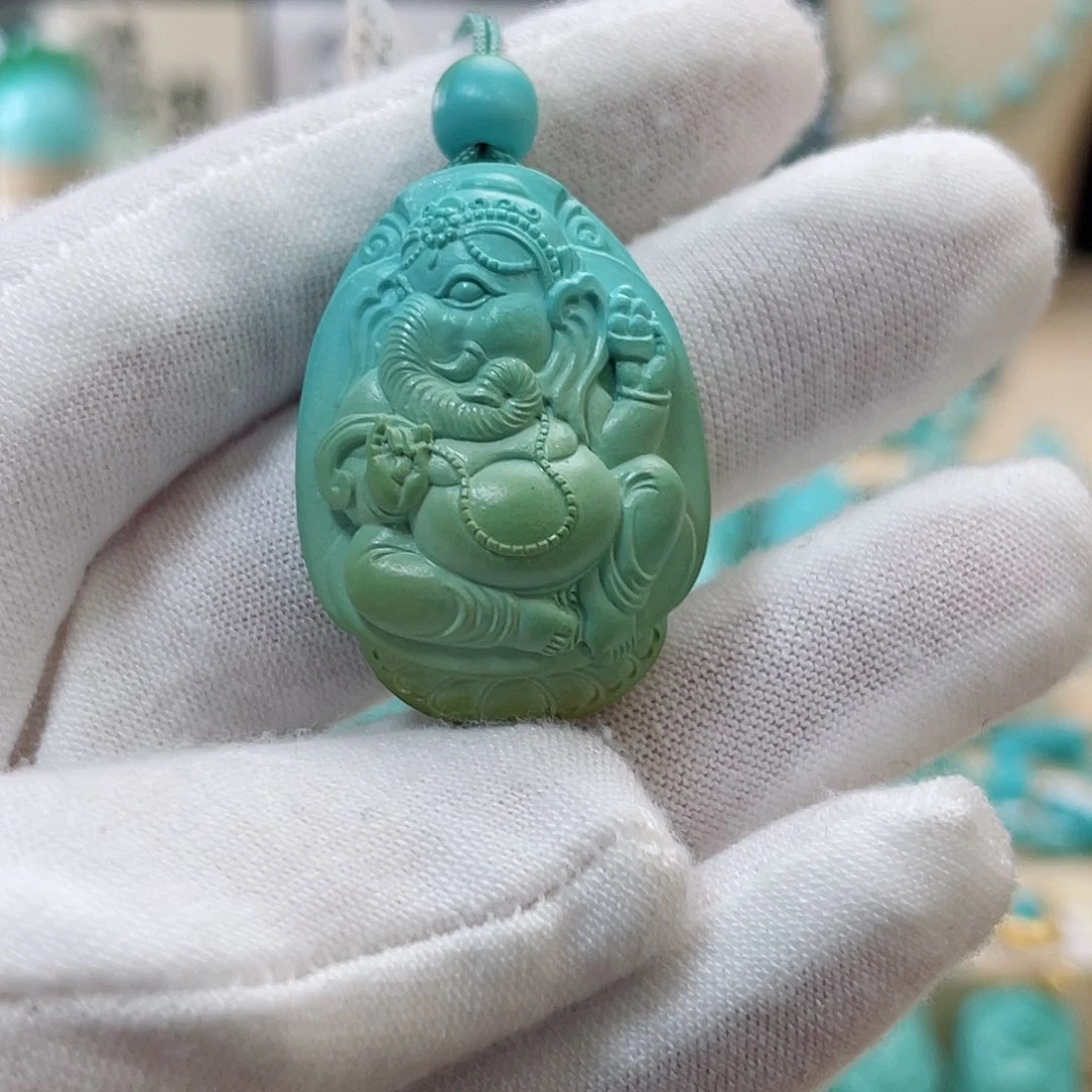 绿松石珠宝奇石未镶嵌