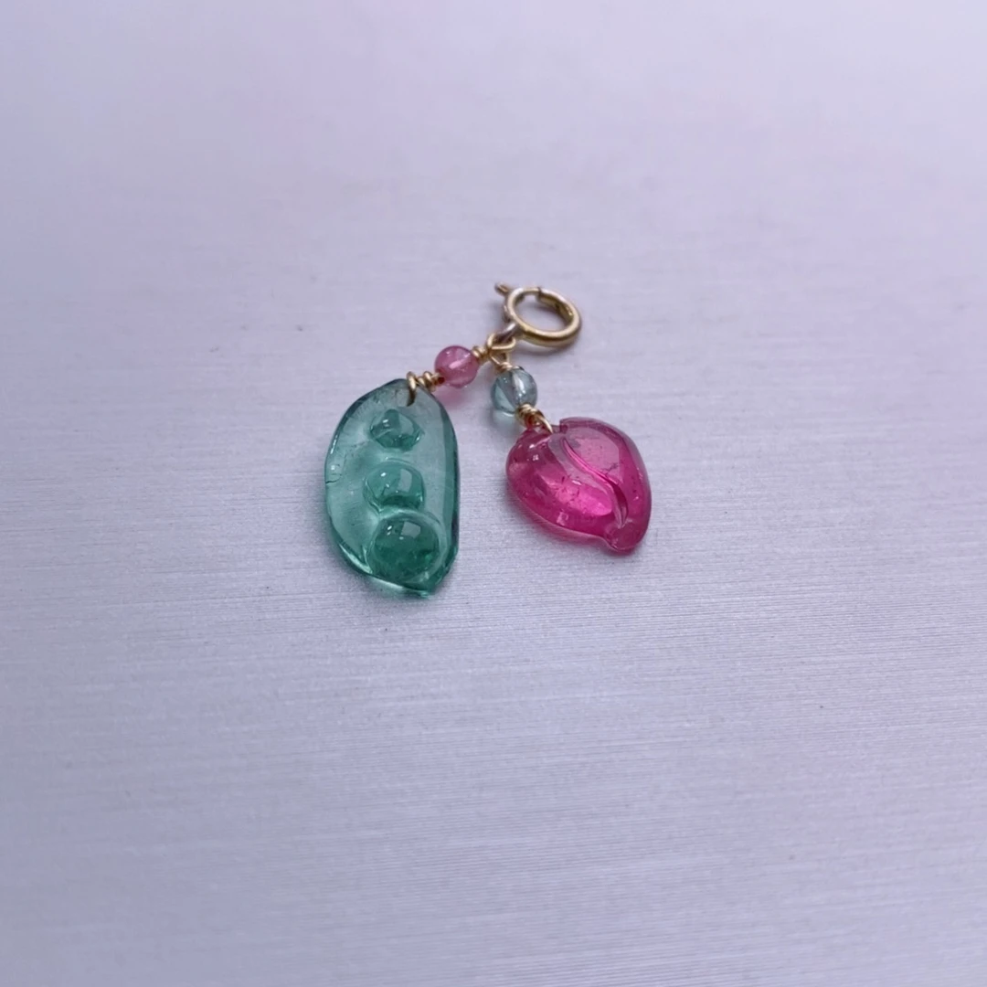 未镶嵌小滴溜碧玺碧玺A小滴溜