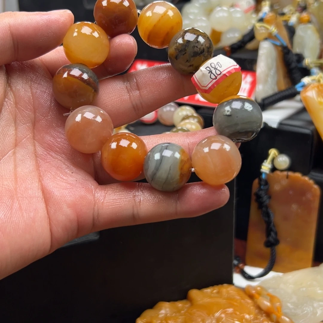 石英质玉（黄龙玉）未镶嵌多样性发货，发其一