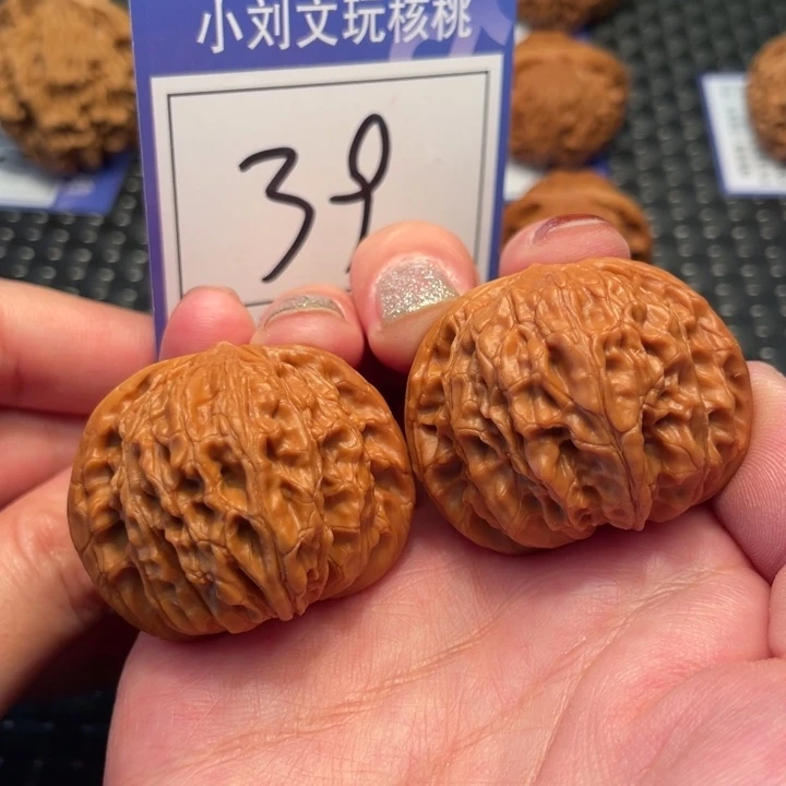 桃核把件39磨盘39。。。