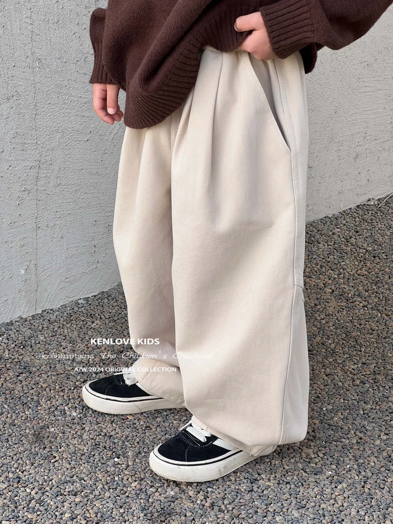 【衣佳】6258线条直筒裤