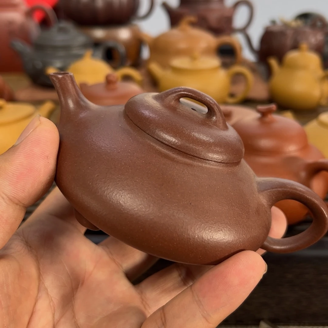 弄***相茶壶紫砂手工制作