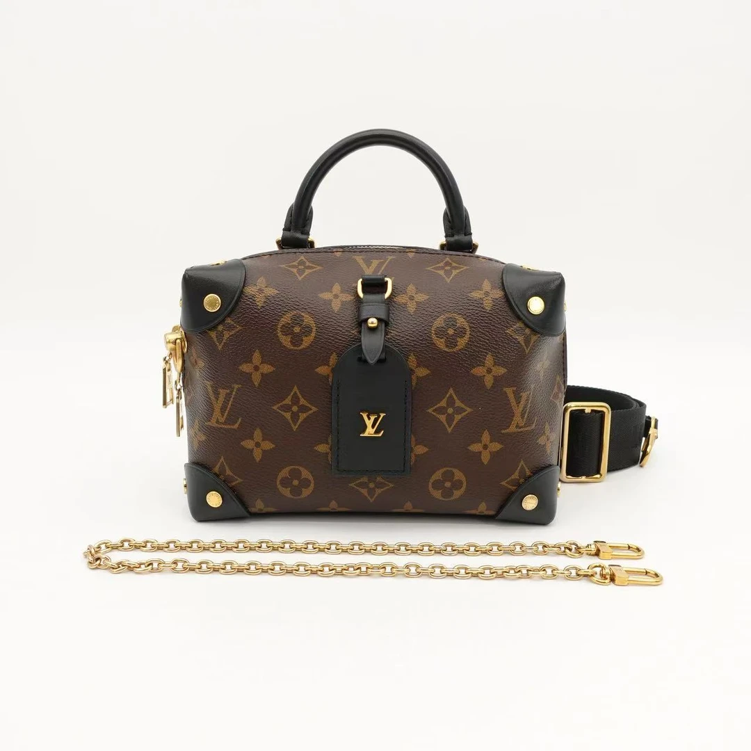 95新 LouisVuitton/路易威登 Petite Malle Souple盒子/80046185