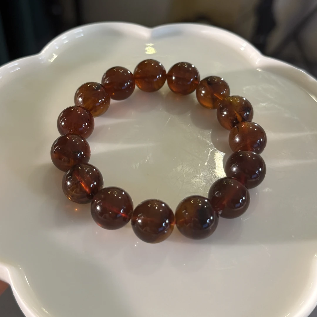 天然缅甸黑加仑紫蜜紫杉醇灵草珀