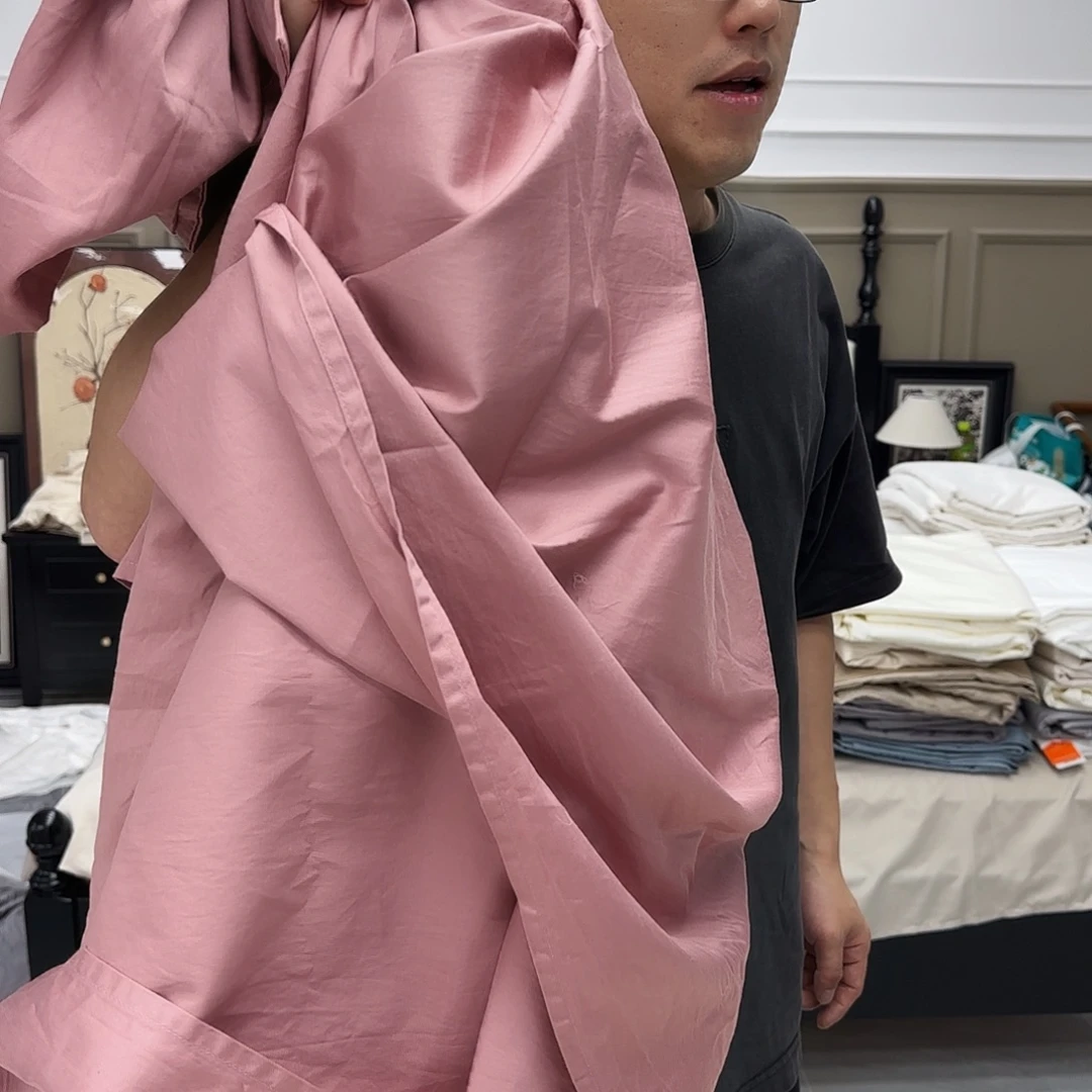 当***3棉棉04过水测过缩水床单三件套