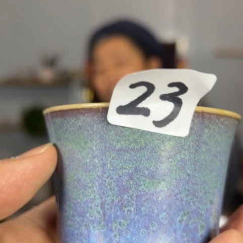 摆件竹*犊泉钧窑作品
