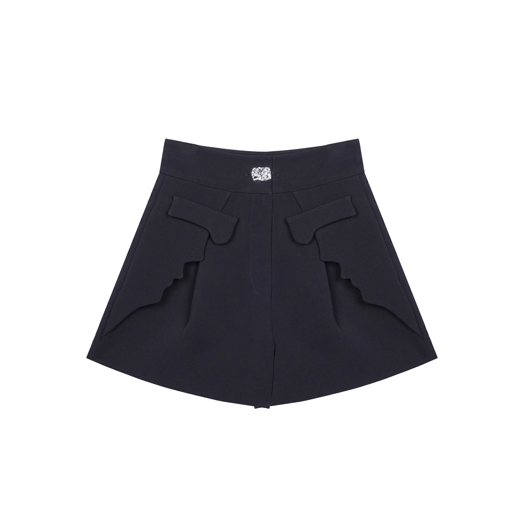 QIANJIE家｜独立原创小众设计师毕加索线条元素A字短裤45009