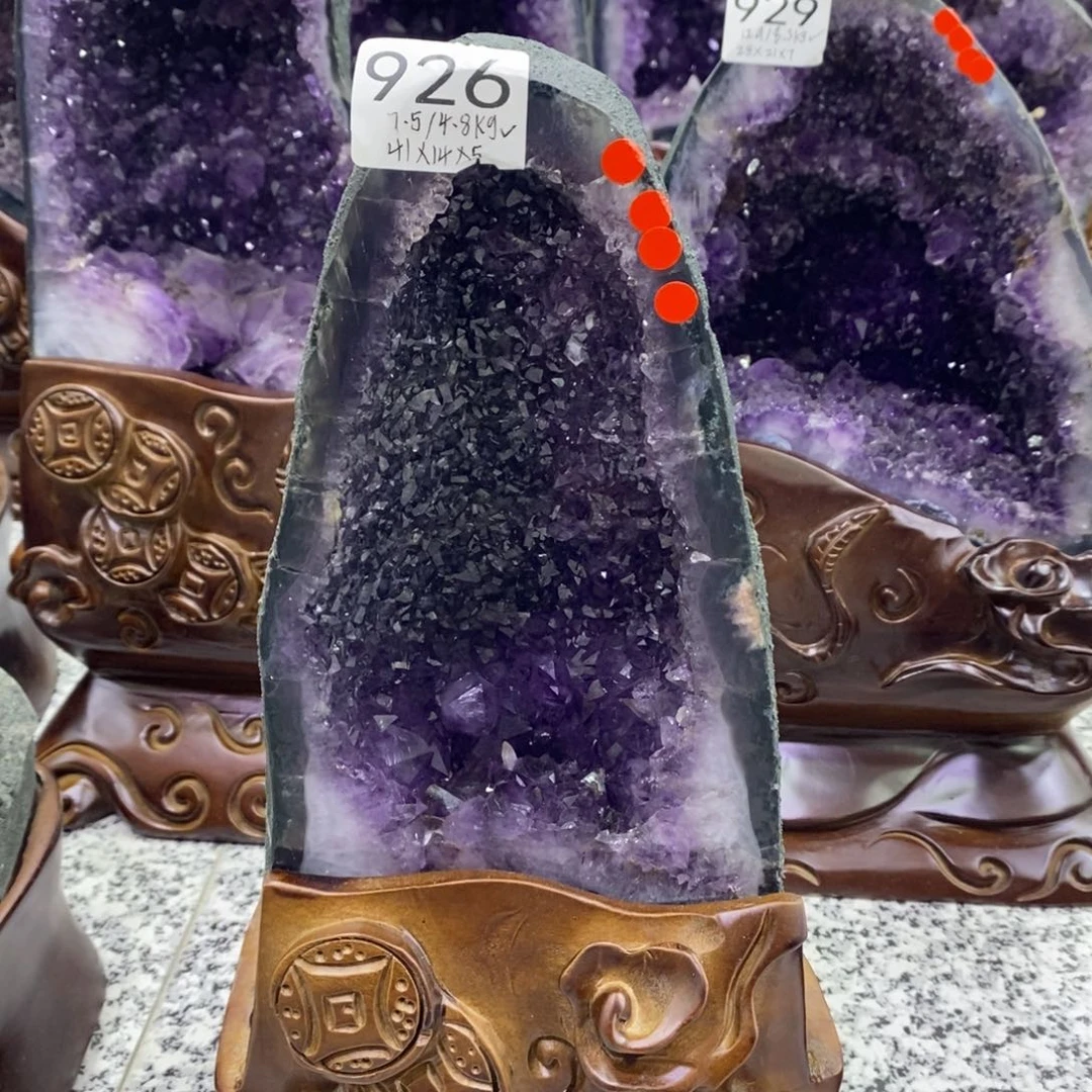 未镶嵌大型摆件（非配饰）水晶紫水晶926