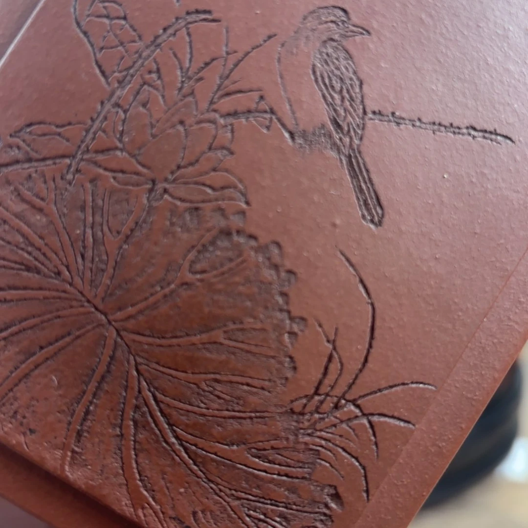 靖***律全手工制作紫砂花盆