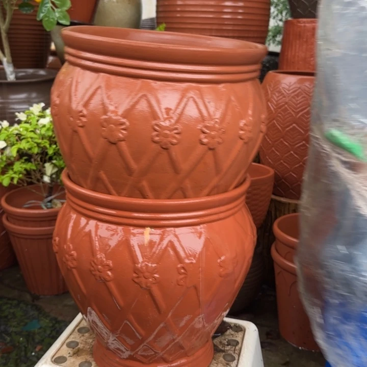 紫砂花瓶口28高30宜兴紫砂粗糙