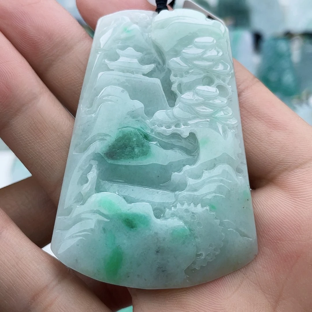 颈饰未镶嵌翡翠翡翠