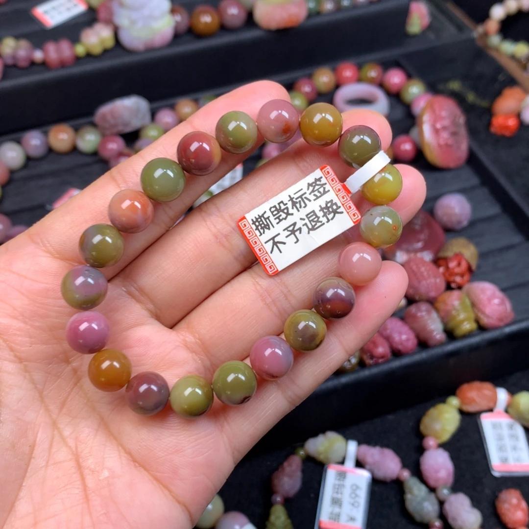 玛瑙/玉髓未镶嵌手链