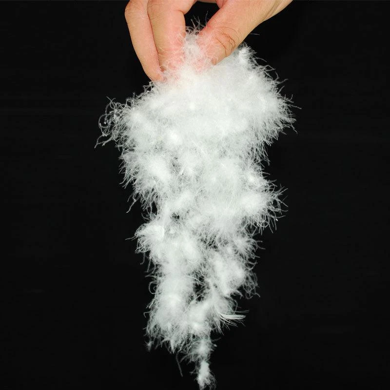 【一斤装】散装精品95%吊吊绒加厚保暖羽绒服羽绒被填充