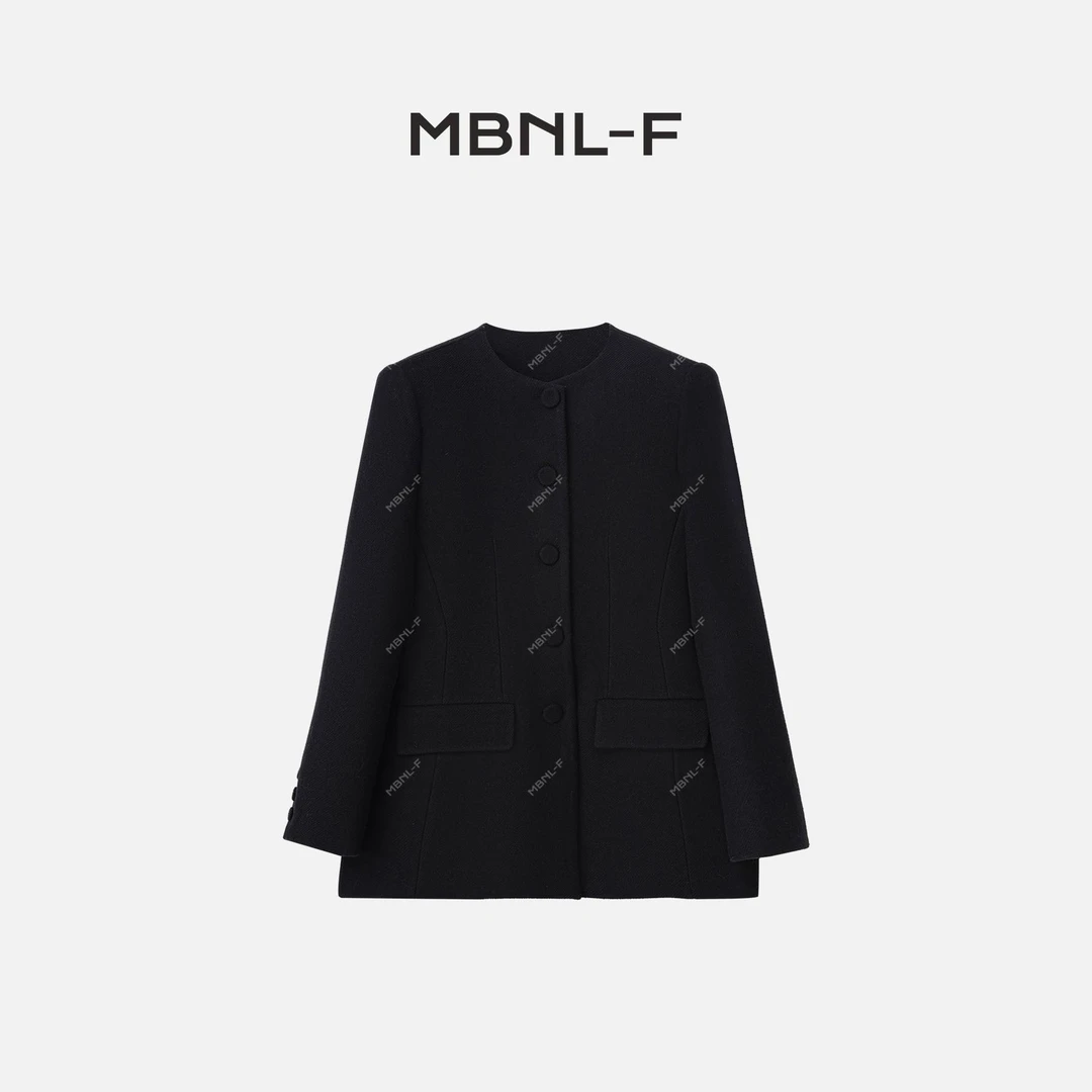 MBNL-F”腰线小西服“ 2024F/W新品 中式收腰气质外套秦磊XM-QZ9820