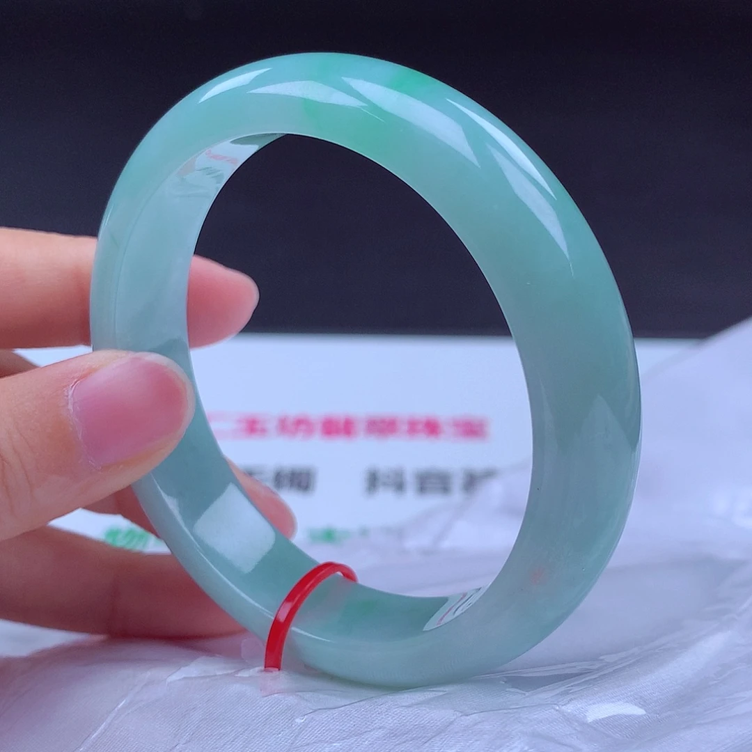 翡翠未镶嵌手镯手镯001922