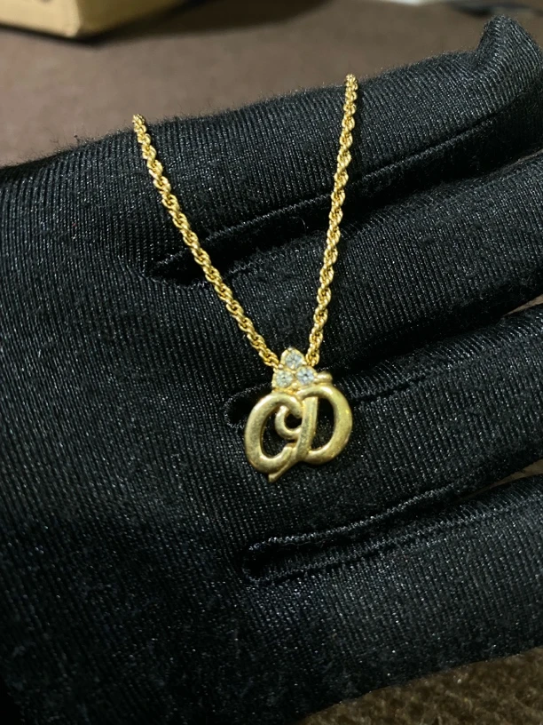 95新 DIOR/迪奥 项链19061 乖巧可爱